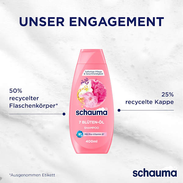 Shampoo 7 Blüten-Öl schauma