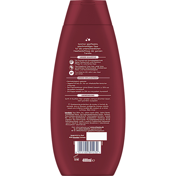 Shampoo Color Glanz schauma