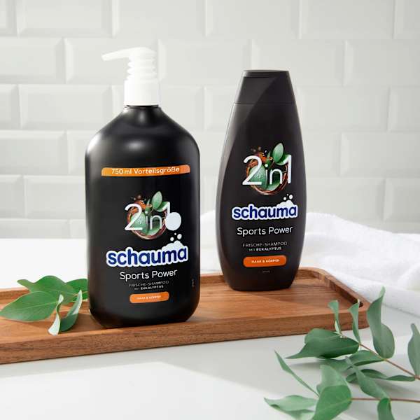 Shampoo Sports Power 2in1 schauma