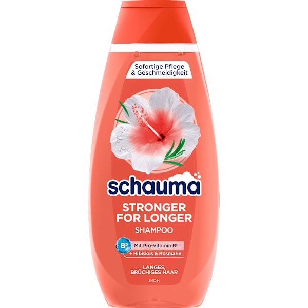 Shampoo Stronger for Longer schauma