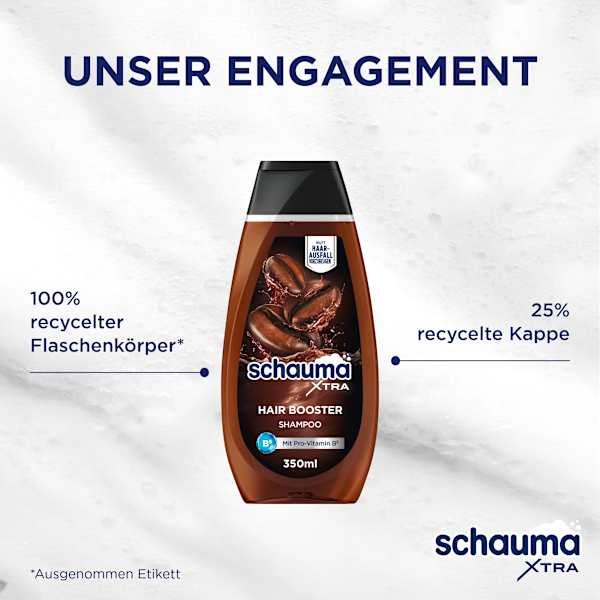 Shampoo XTRA Hair Booster schauma