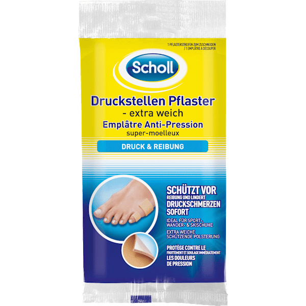 Druckstellen Pflaster extra weich Scholl