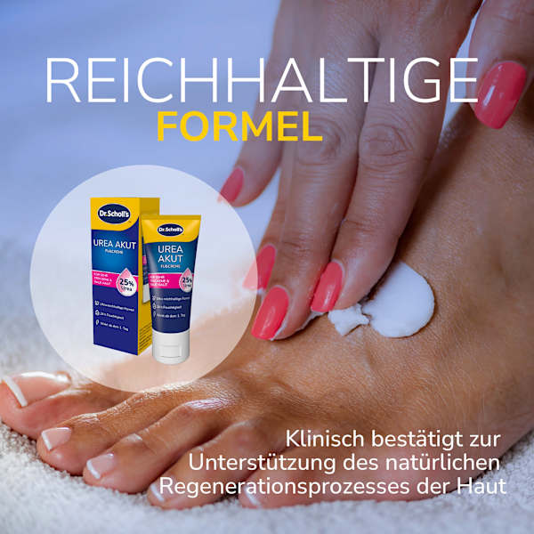 Fußcreme Urea Akut Scholl