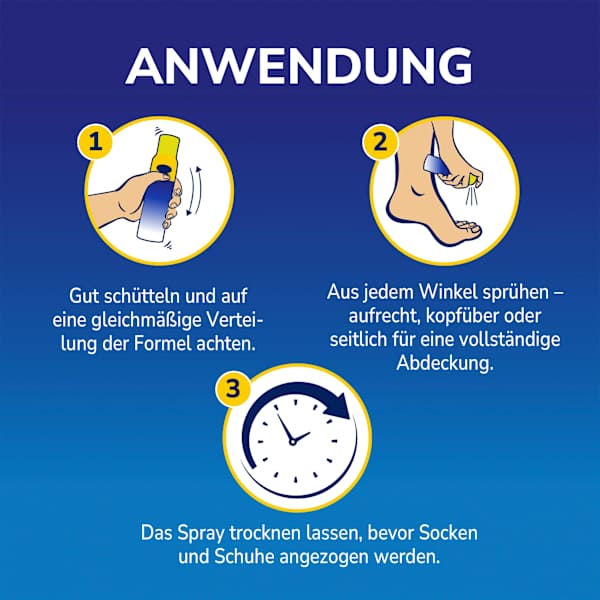 Fußschutz Spray 3in1 Scholl