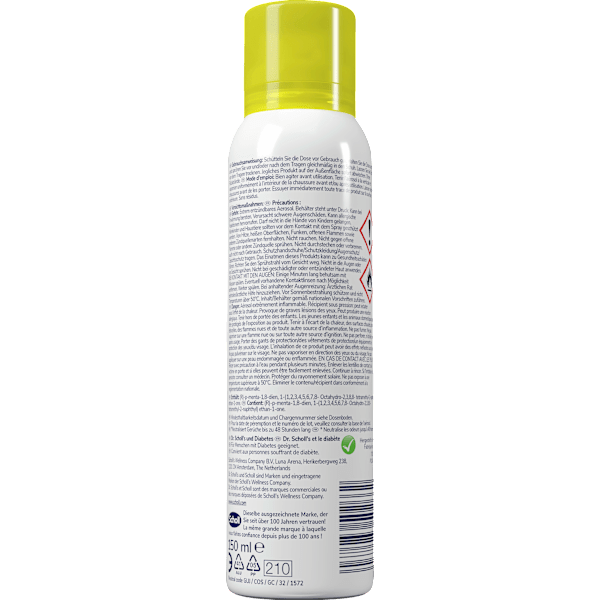Schuhdeo Spray fresh step Geruchsstopp Scholl
