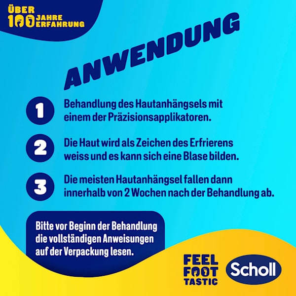 Stielwarzen-Entferner 12 Behandlungen Scholl
