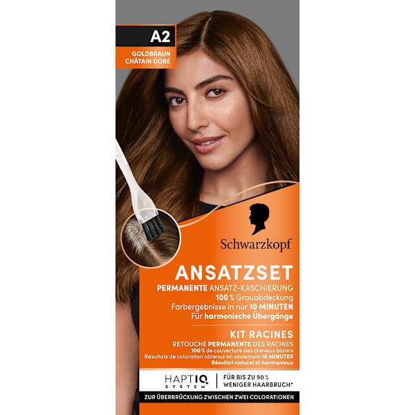 Ansatzset A2 Goldbraun Schwarzkopf