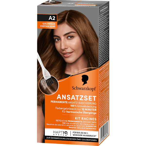 Ansatzset A2 Goldbraun Schwarzkopf
