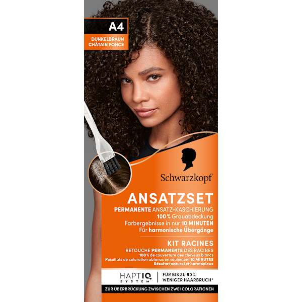 Ansatzset A4 Dunkelbraun Schwarzkopf