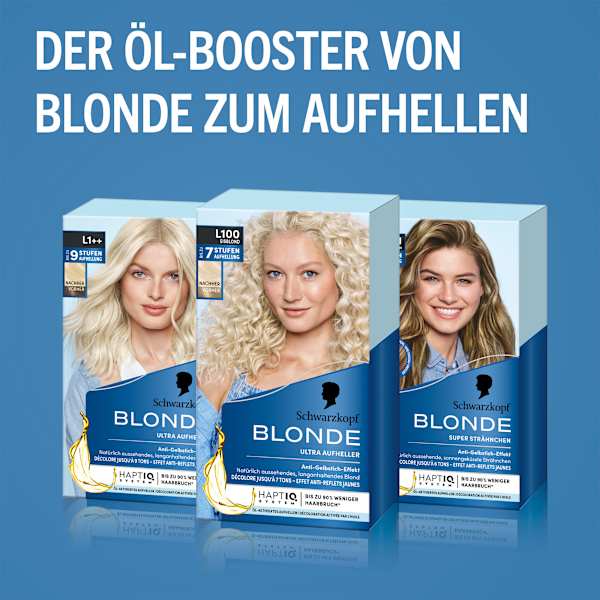 Haare Aufheller Ultra L100 Eisblond Schwarzkopf Blonde