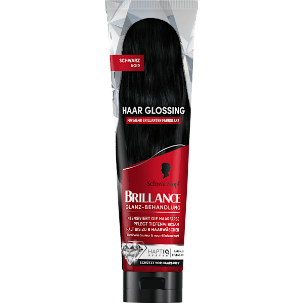 Farb-Glanzbehandlung Glossing Schwarz Schwarzkopf Brillance