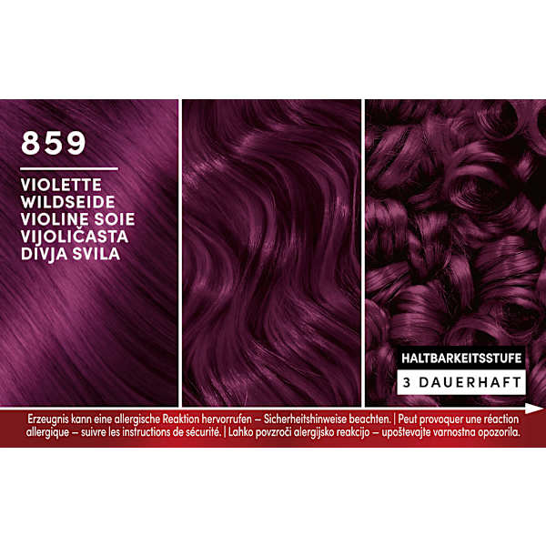 Haarfarbe 859 Violette Wildseide Schwarzkopf Brillance