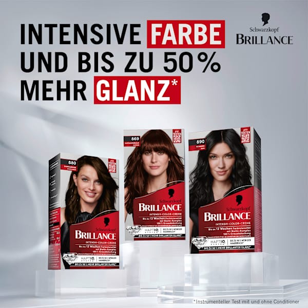 Haarfarbe 869 Kastanienbraun Schwarzkopf Brillance