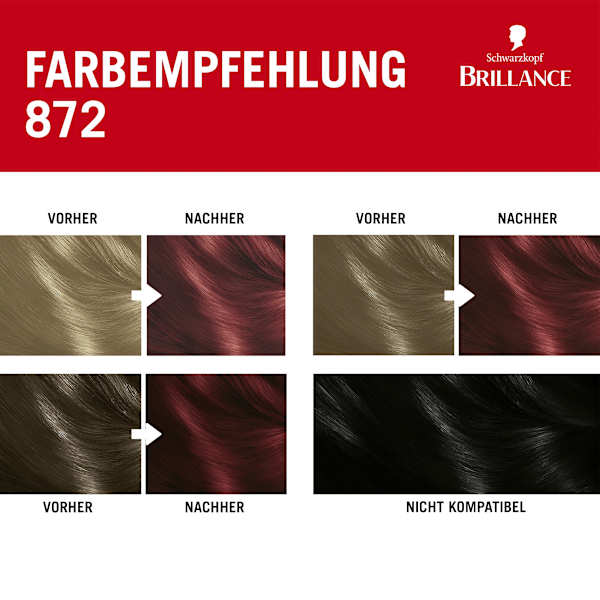Haarfarbe 872 Intensivrot Schwarzkopf Brillance