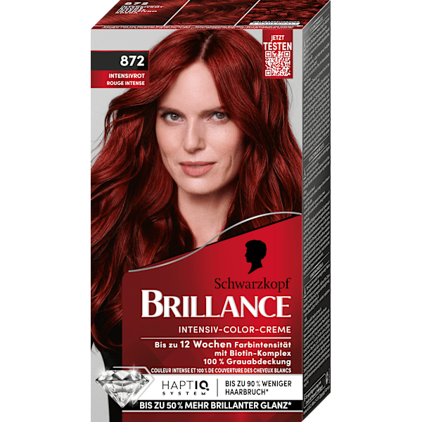 Haarfarbe 872 Intensivrot Schwarzkopf Brillance