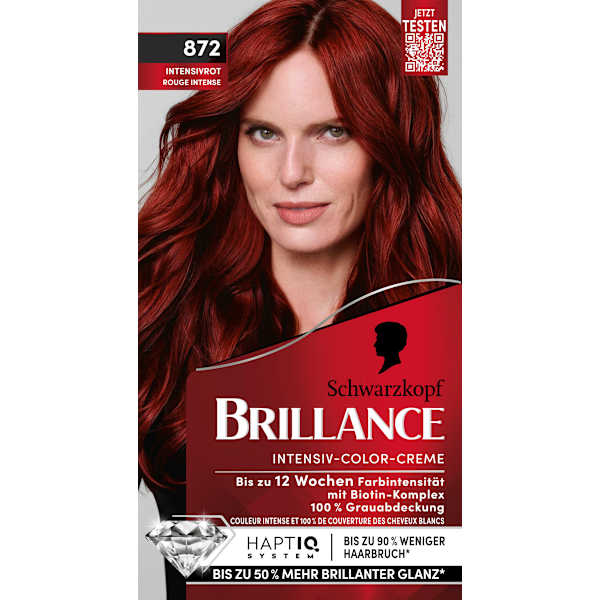 Haarfarbe 872 Intensivrot Schwarzkopf Brillance