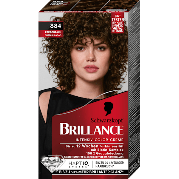Haarfarbe 884 Kakaobraun Schwarzkopf Brillance