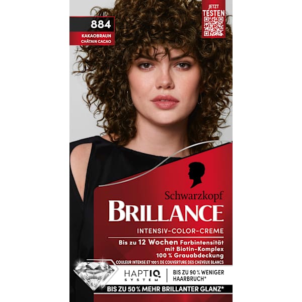 Haarfarbe 884 Kakaobraun Schwarzkopf Brillance