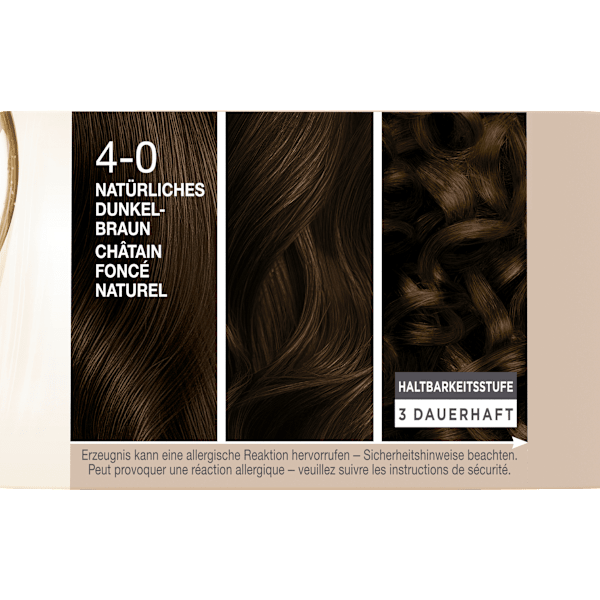 Haarfarbe 4-0 Natürliches Dunkelbraun Schwarzkopf CREME SUPREME