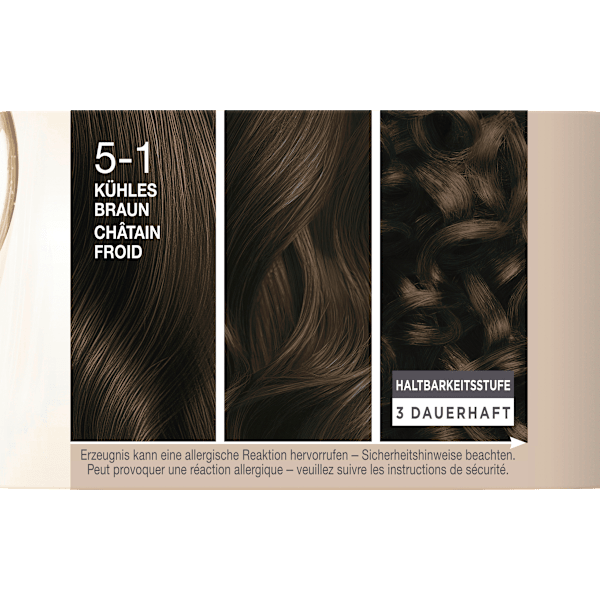 Haarfarbe 5-1 Kühles Braun Schwarzkopf CREME SUPREME