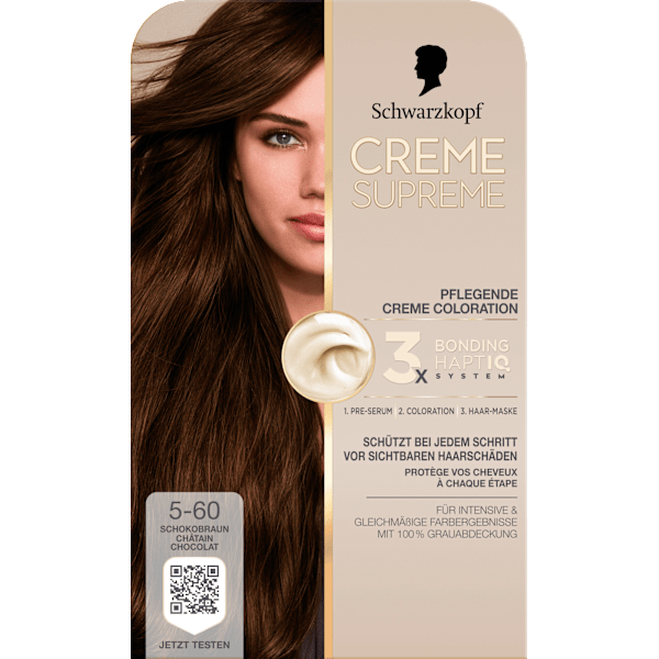 Haarfarbe 5-60 Schokobraun Schwarzkopf CREME SUPREME