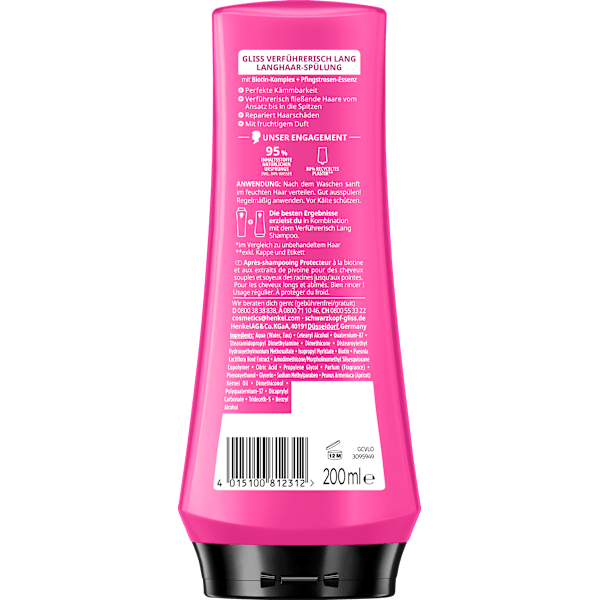 Conditioner Verführerisch Lang Schwarzkopf GLISS