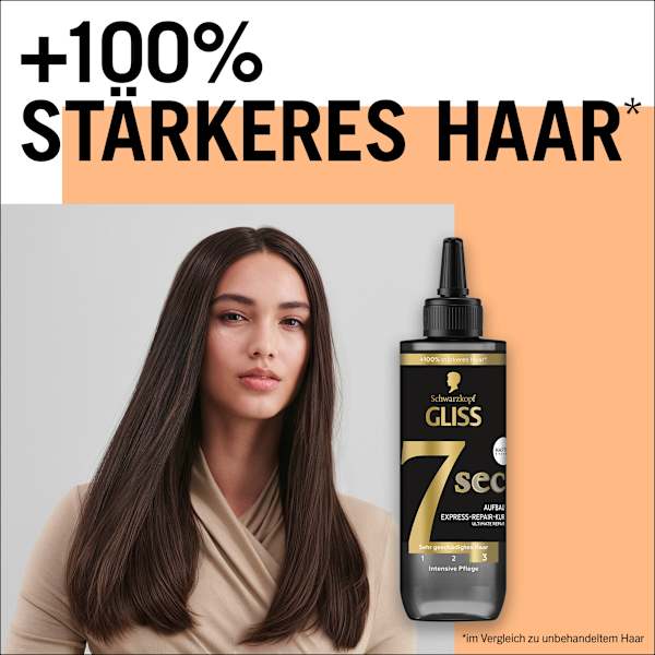 Haarkur 7sec Express-Repair, Ultimate Repair Schwarzkopf GLISS