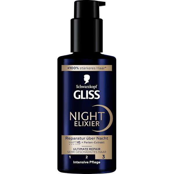 Haarkur Night Elixier Ultimate Repair Schwarzkopf GLISS