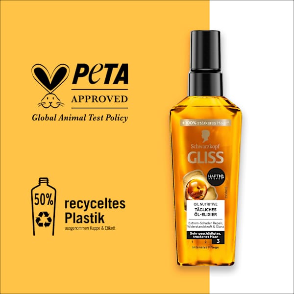 Haaröl Tägliches Öl Elixier Schwarzkopf GLISS