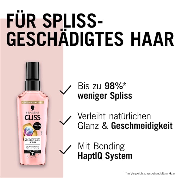 Haarserum Anti-Spliss Wunder Schwarzkopf GLISS