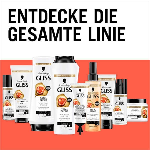Haarspitzenfluid Total Repair Schwarzkopf GLISS