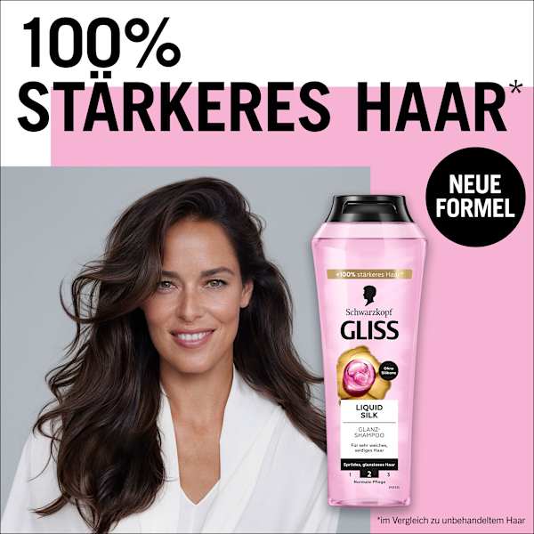 Shampoo Liquid Silk Schwarzkopf GLISS