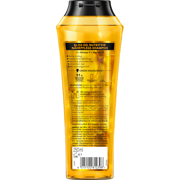 Shampoo Oil Nutritive Schwarzkopf GLISS
