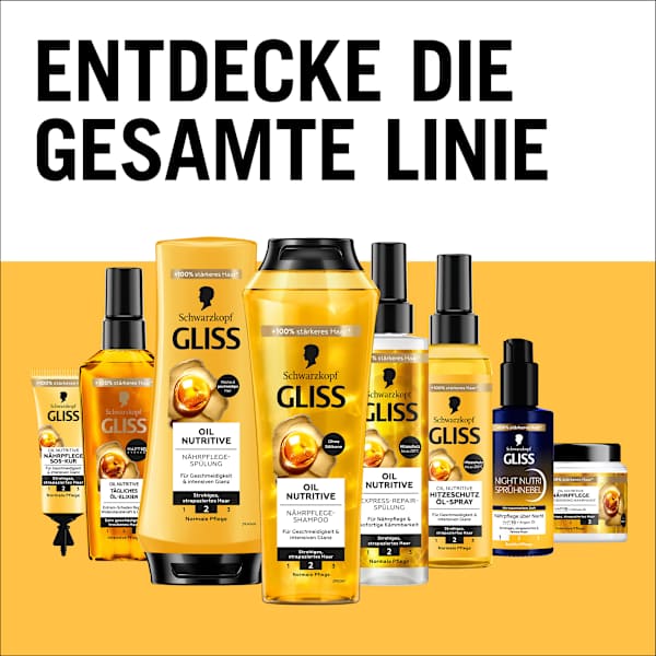 Sprüh-Conditioner Express-Repair Oil Nutritive Schwarzkopf GLISS