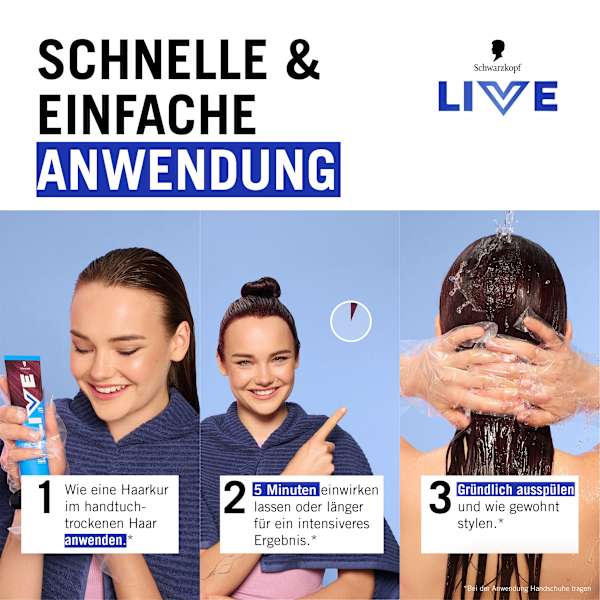 Farb-Glanzbehandlung Glossing Go Gloss, Cherry Cola Red Schwarzkopf LIVE