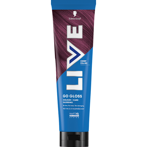 Farb-Glanzbehandlung Glossing Go Gloss, Cherry Cola Red Schwarzkopf LIVE