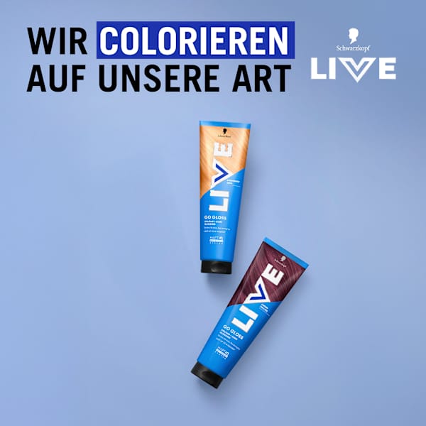 Farb-Glanzbehandlung Glossing Go Gloss, Cherry Cola Red Schwarzkopf LIVE