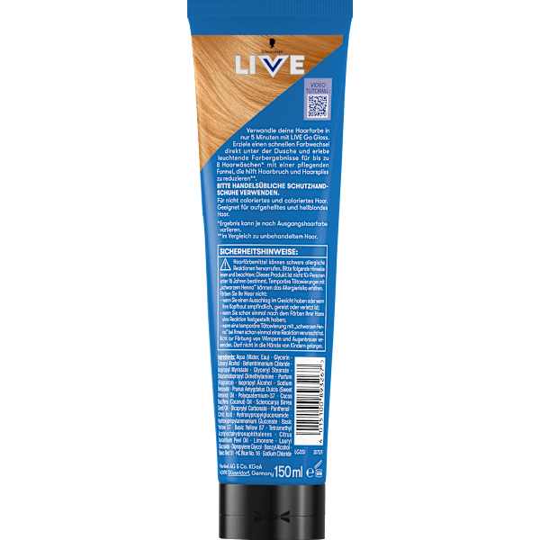Farb-Glanzbehandlung Glossing Go Gloss, Strawberry Soda Schwarzkopf LIVE