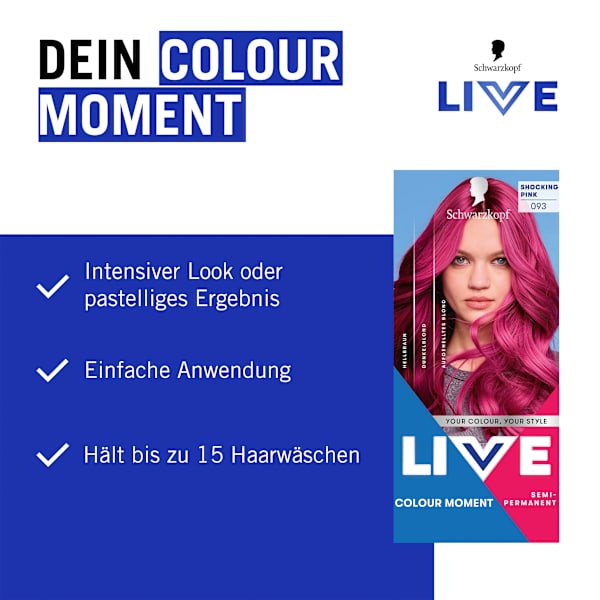 Intensivtönung 093 Shocking Pink Schwarzkopf LIVE