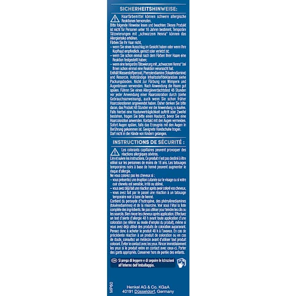 Intensivtönung Anti-Grau-Gel 60 Mittelbraun Schwarzkopf Men Perfect