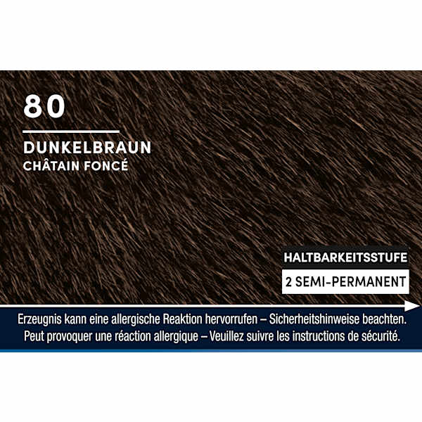 Tönung Bart 80 Dunkelbraun Schwarzkopf Men Perfect
