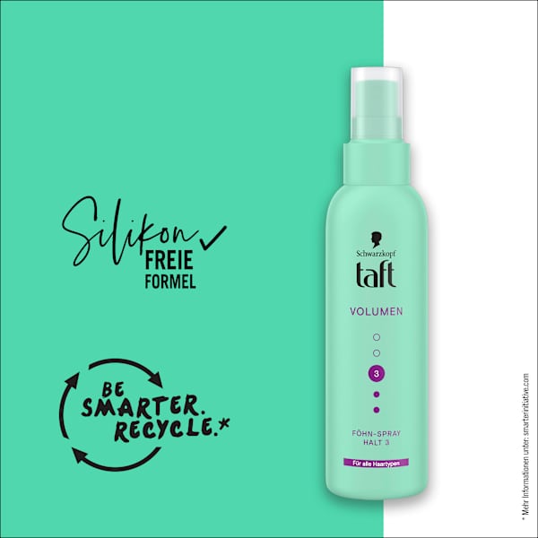 Föhn-Spray VOLUMEN Halt 3 Schwarzkopf taft