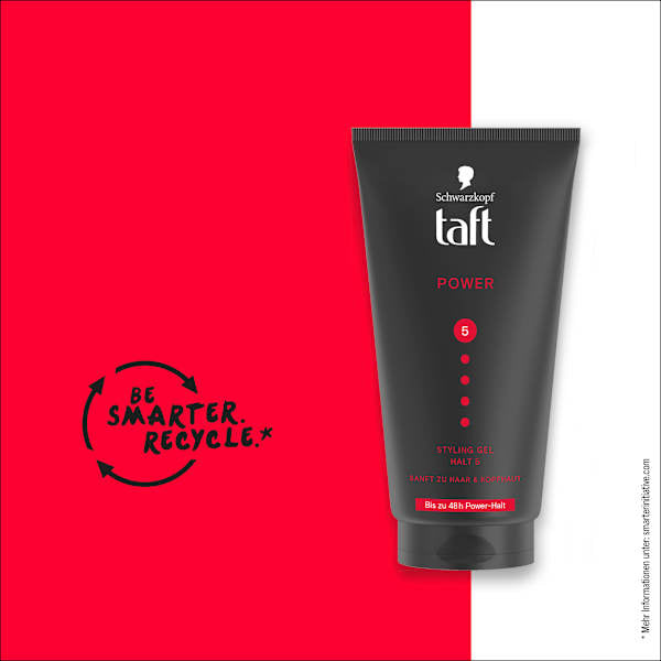 Haargel POWER Halt 5 Schwarzkopf taft