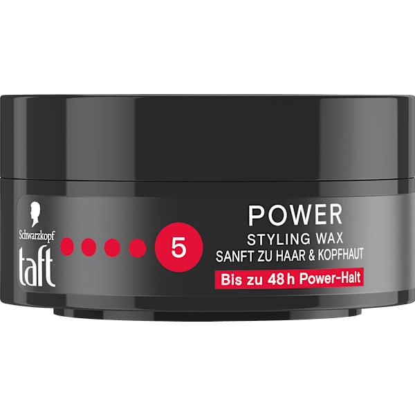 Haargel POWER Styling Wax Halt 5 Schwarzkopf taft