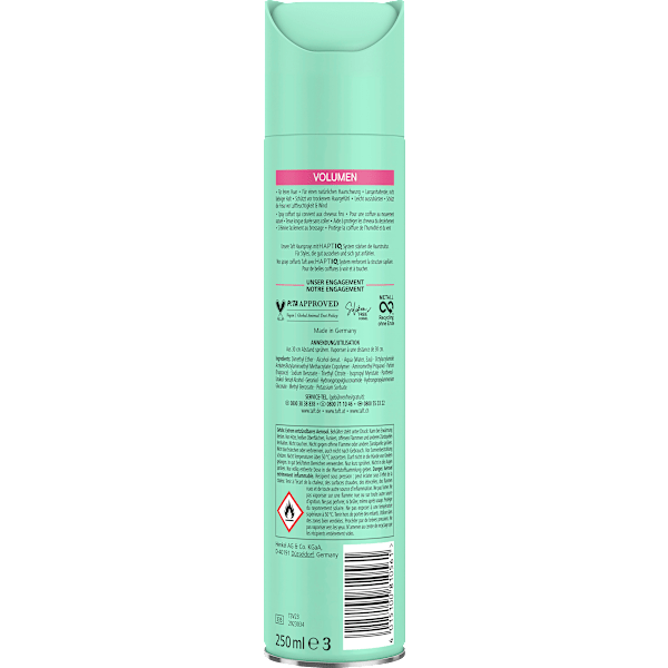 Haarspray VOLUMEN Halt 4 Schwarzkopf taft