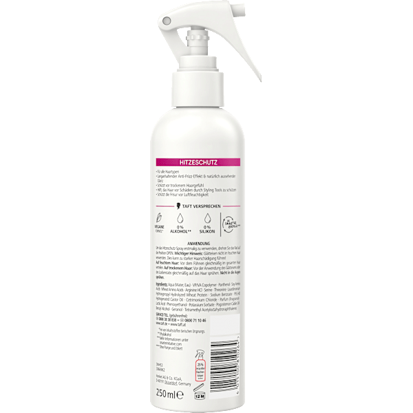 Hitzeschutzspray Schwarzkopf taft