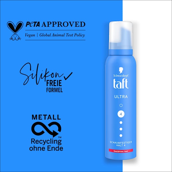 Schaumfestiger Ultra, gestärktes Haar Schwarzkopf taft