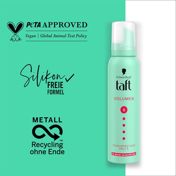 Schaumfestiger Volumen, für dünner werdendes Haar Schwarzkopf taft