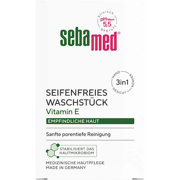 seifenfreies Waschstück sebamed