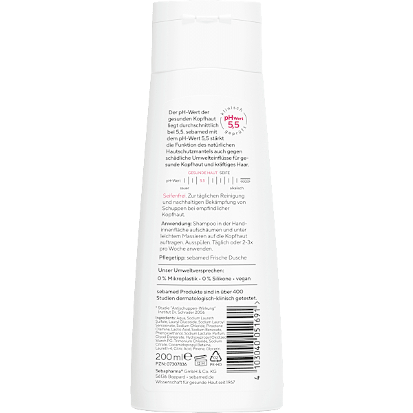 Shampoo Anti-Schuppen sebamed